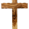 Minimalist Bethlehem Olive Wood Cross for Spiritual Elegance