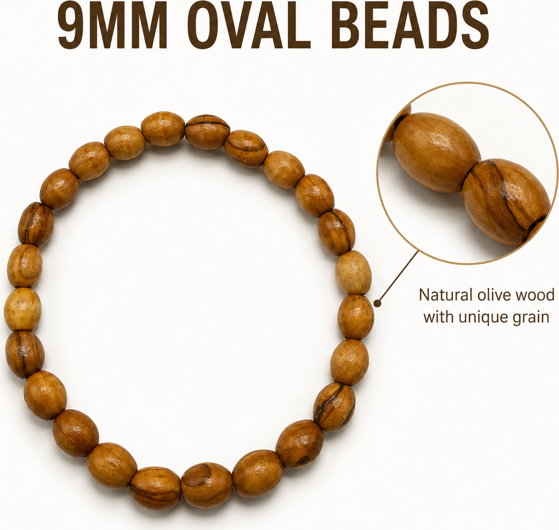 9mm Oval Bead Features