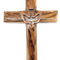 Olive Wood Dove Cross from Bethlehem Holy Spirit Symbol