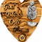 Hand Carved Olive Wood Holy Family Plaque with Holy Water Font, Bethlehem 7.9 inch