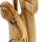 Handcrafted Olive Wood Holy Family Statue Nativity Scene Decor 8.3 Inch