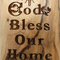Olive Wood Magnet – God Bless Our Home – From Bethlehem