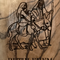 Olive Wood Magnet – Holy Family Flight to Egypt – Bethlehem Olive Wood
