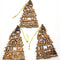 Olive Wood Christian Tree Ornaments Handcrafted from the Holy Land