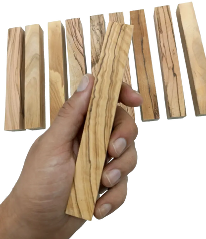 Olive wood pen blank by zuluf premium crafting supplies
