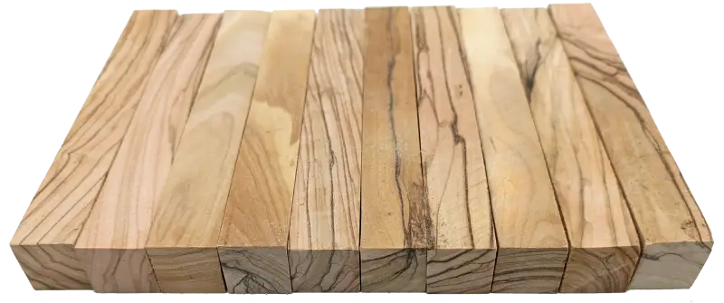 Olive wood pen blank by zuluf premium crafting supplies