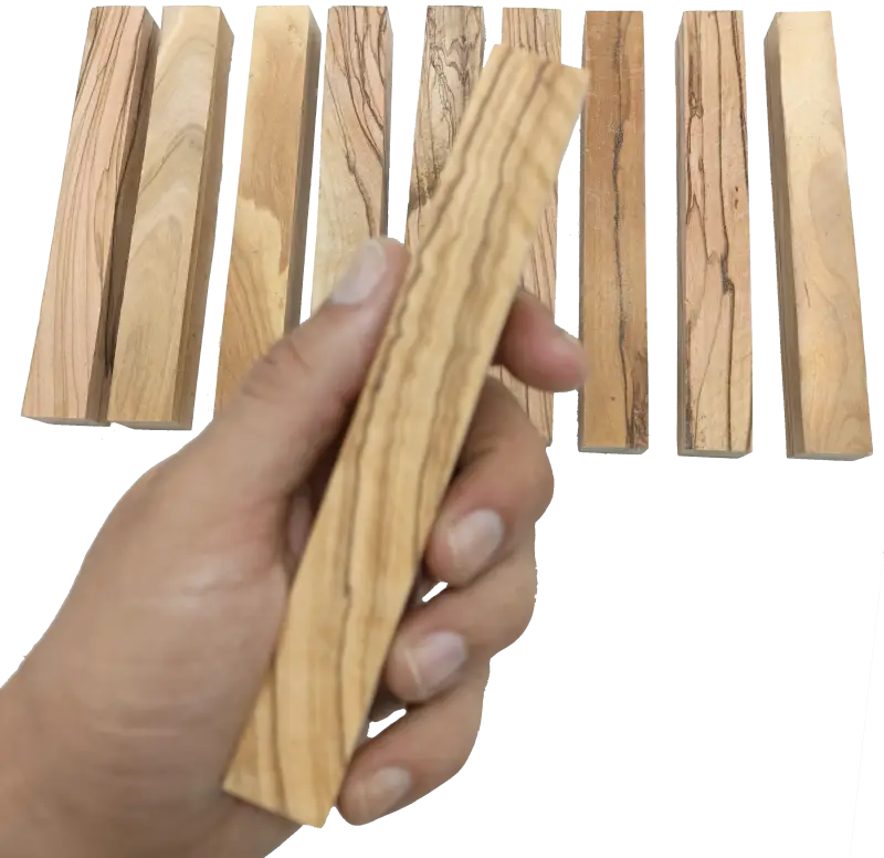 Olive wood pen blank by zuluf premium crafting supplies