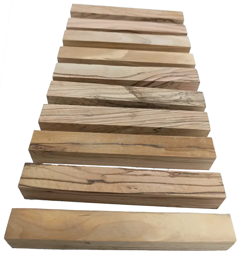 Olive wood pen blank by zuluf premium crafting supplies