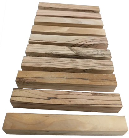 Olive wood pen blank by zuluf premium crafting supplies