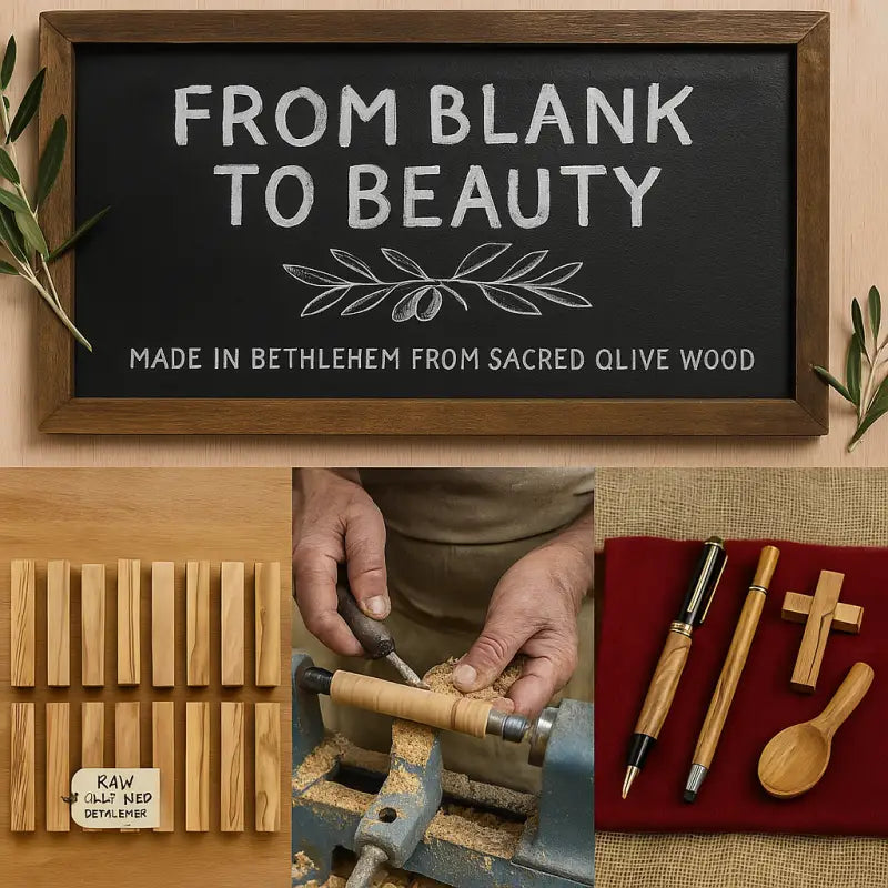 Olive wood pen blank by zuluf premium crafting supplies