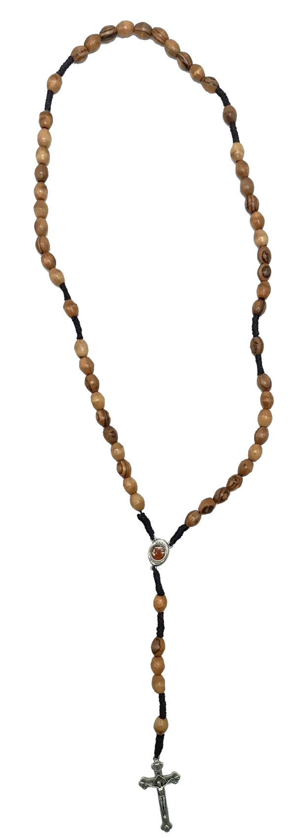 Olive wood rosary – handcrafted in bethlehem from holy land trees - 1 - rosaries