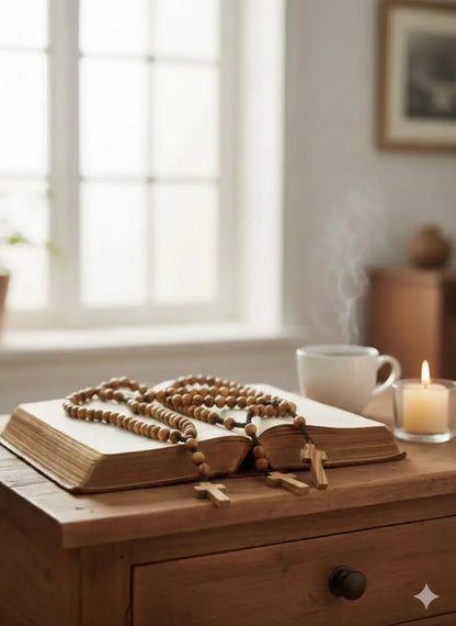 Olive wood rosary – handcrafted in bethlehem from holy land trees - rosaries