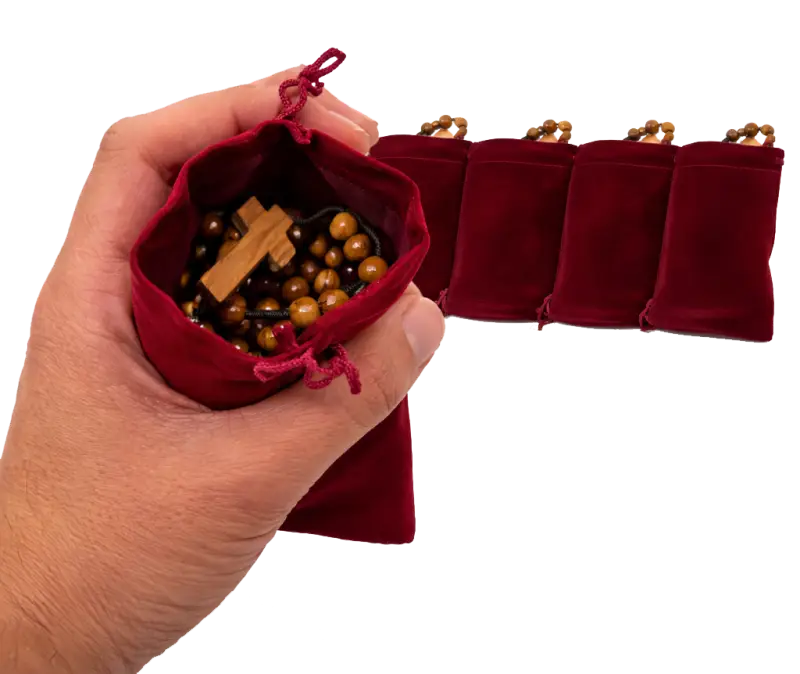 Olive wood rosary – handcrafted in bethlehem from holy land trees - rosaries