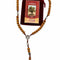 Olive Wood Rosary Handmade in Bethlehem – 45cm Catholic Rosary with Saint Benedict Medal – Natural Olive Wood Beads – Includes Velvet Pouch & Certificate – Single or Set of 3