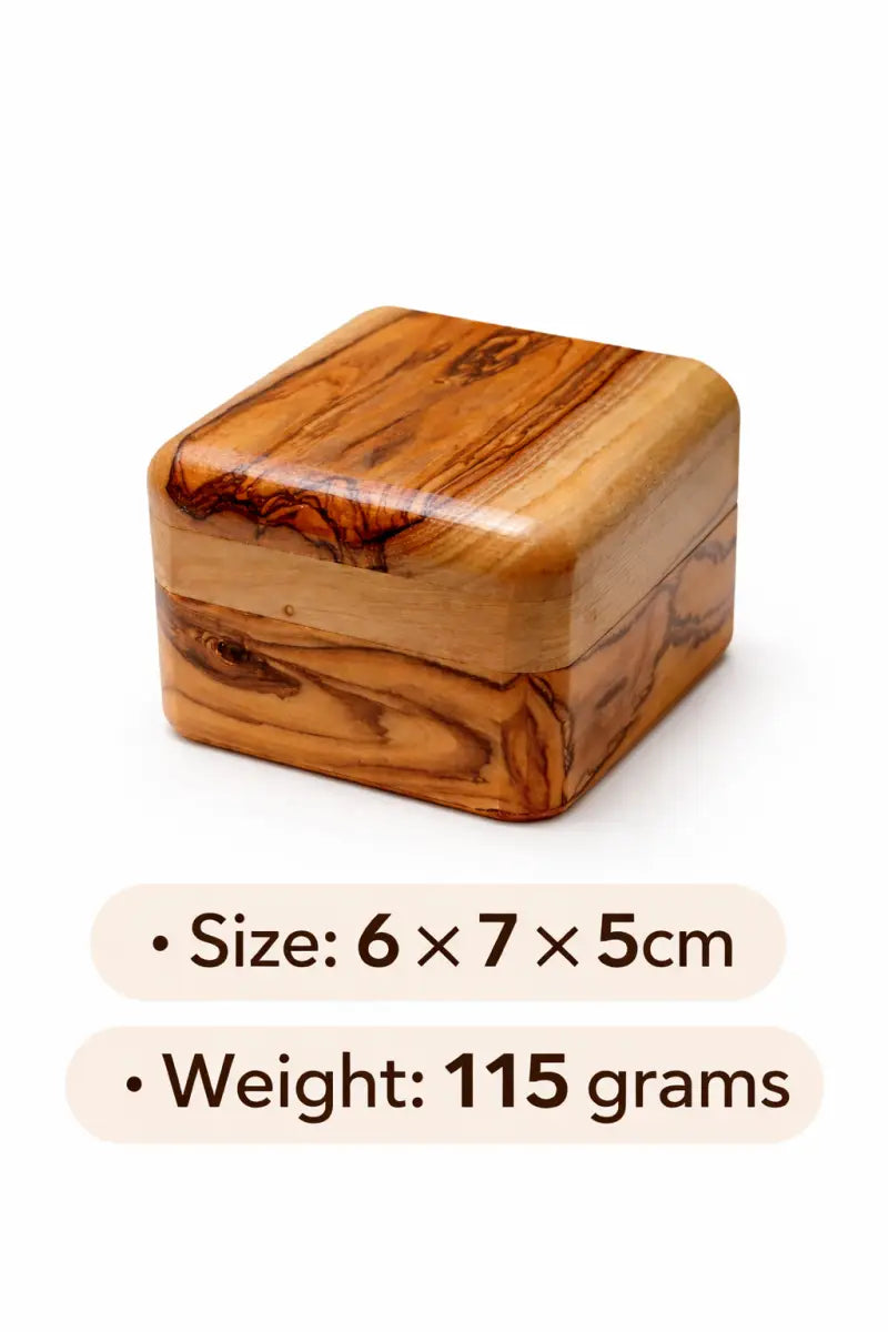 Olive wood rosary with metal crucifix & medals | classic prayer - rosaries