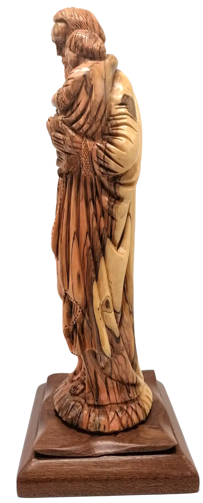 Jesus Figure Hand Carved - Olive Wood Saint | Zuluf