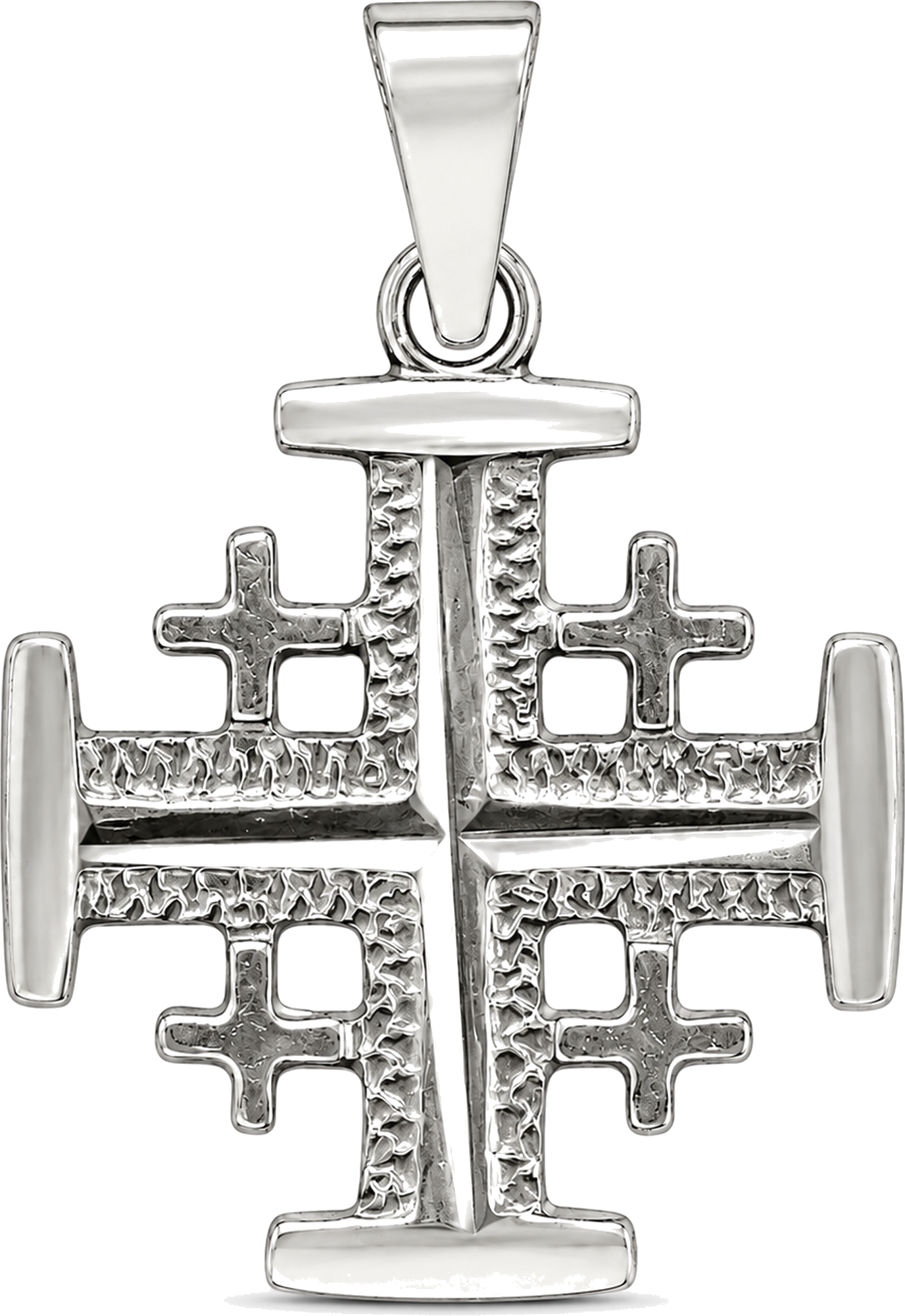 silver jerusalem cross pendant 1 bethlehem
