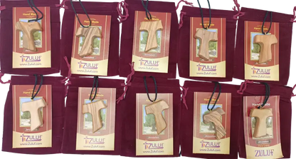 ✝️ tau cross charm necklace – handcrafted olive wood from bethlehem | 1.8x1.7 inches | spiritual symbol of peace &