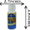 Certified Holy Water from the Jordan River – 3.9" Bottle (75g) | Blessed in Bethlehem, Jerusalem & Nazareth