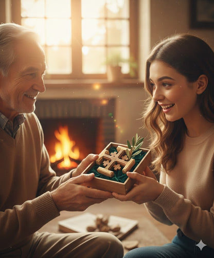Olive Wood Crusader Jerusalem Cross from Bethlehem