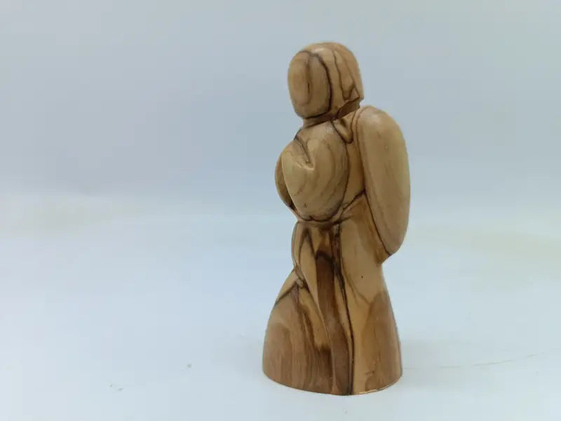Wholesale hand-carved olive wood angel – handmade in bethlehem holy land | zuluf | best price & premium quality - 10