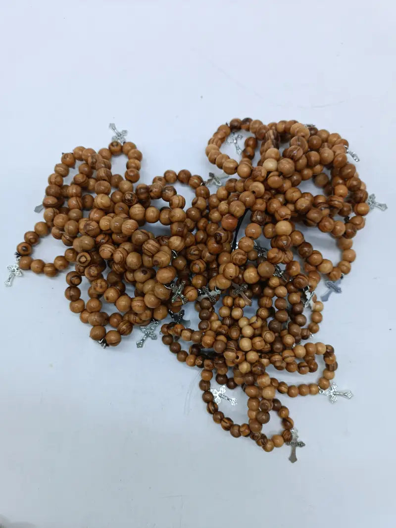 Wholesale olive wood bracelets from bethlehem – handmade in the holy land | unique natural beads | best price special