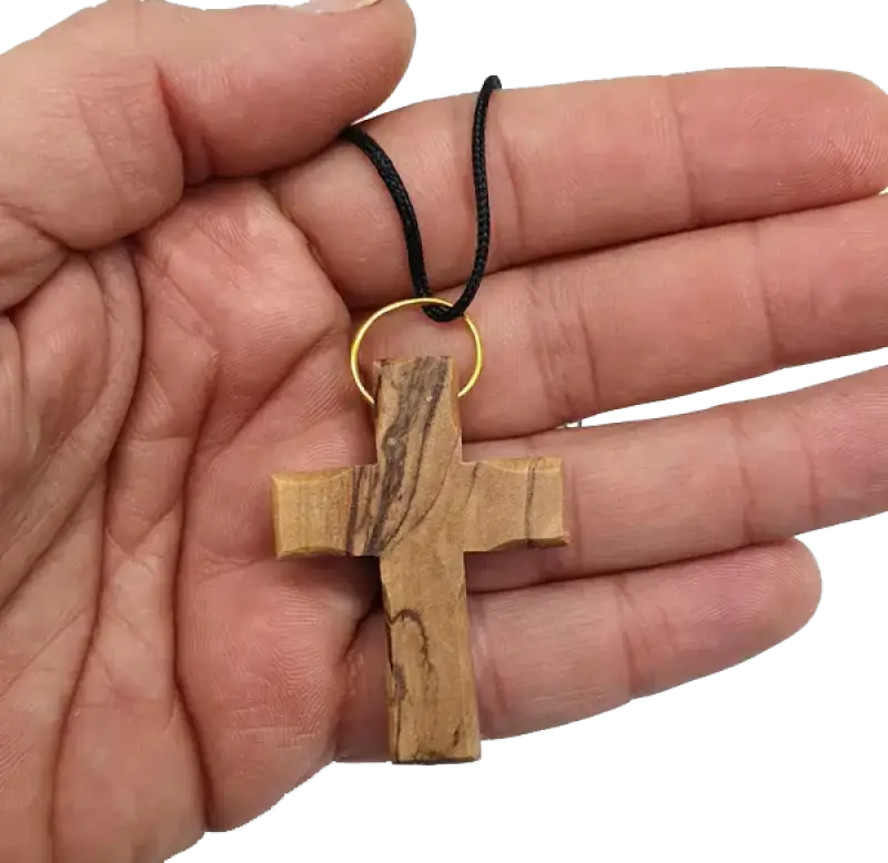 Zuluf handmade pendant cross - exquisite 1.5-inch artisan craftsmanship a stylish symbol of faith and elegance
