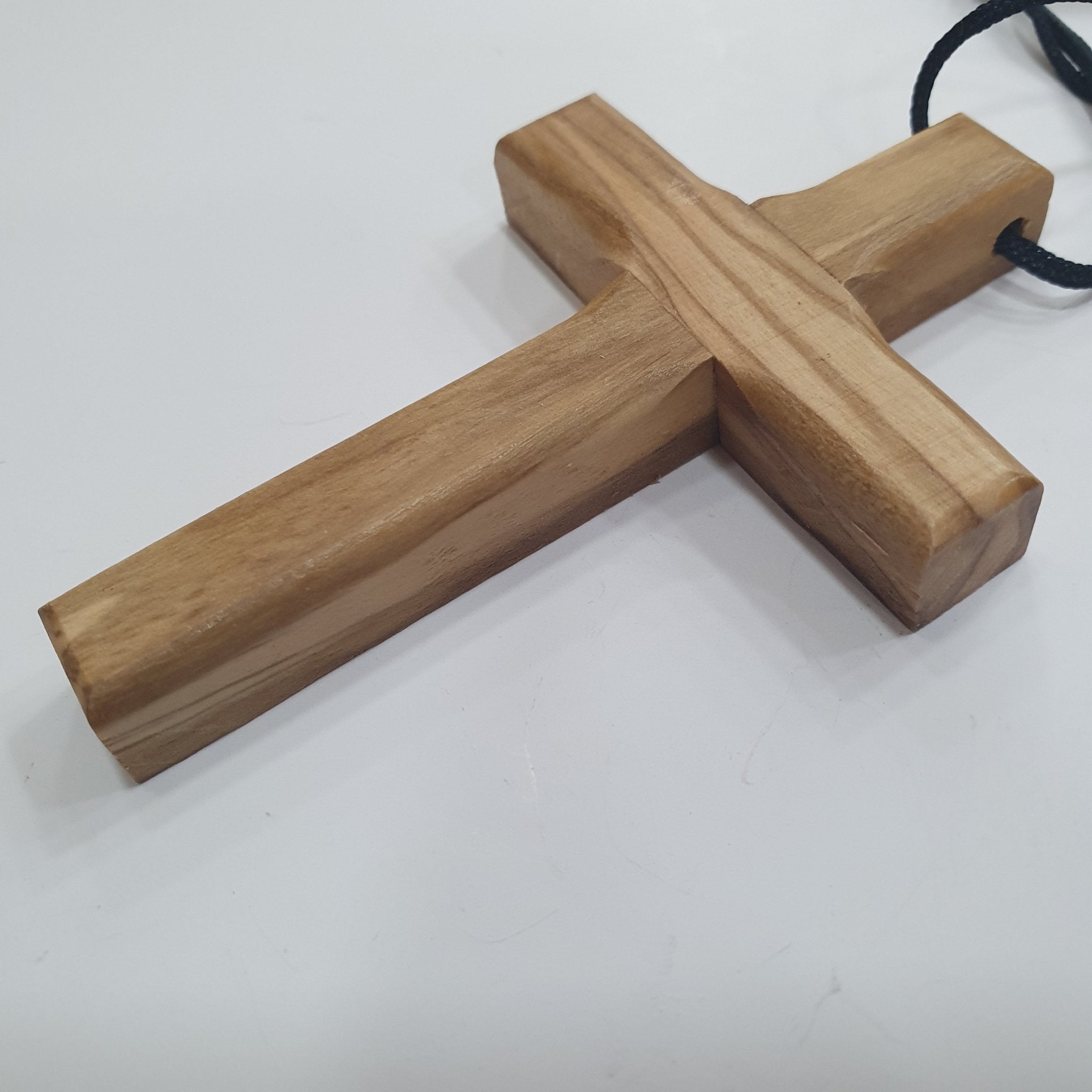2 Hand Made Olive Wood Crosses by Zuluf PEN206 - Zuluf