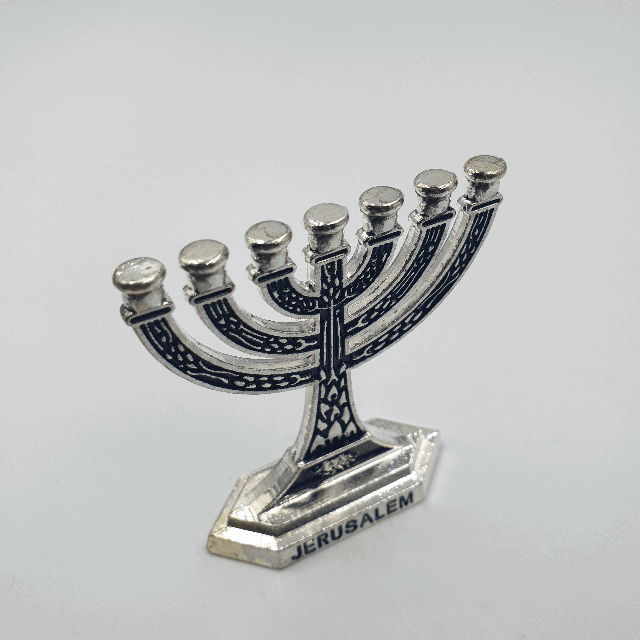 Small jerusalem Jewish candlestick JUD005
