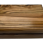 Authentic Olive Wood Keepsake Box - Perfect Baptism Gift & Rosary Holder from the Holy Land BOX032 - Zuluf