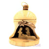 Beautiful Small Nativity Bell Ornament Hand Made From Holy Land Zuluf - (ORN014) - Zuluf