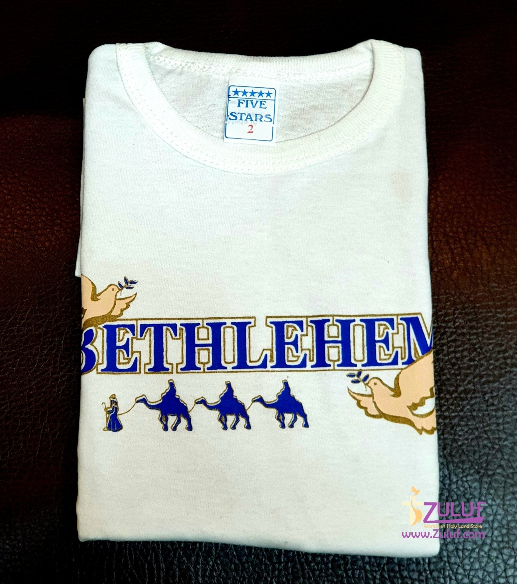 Bethlehem Dove camel kids T.shirt TSH006 - Zuluf