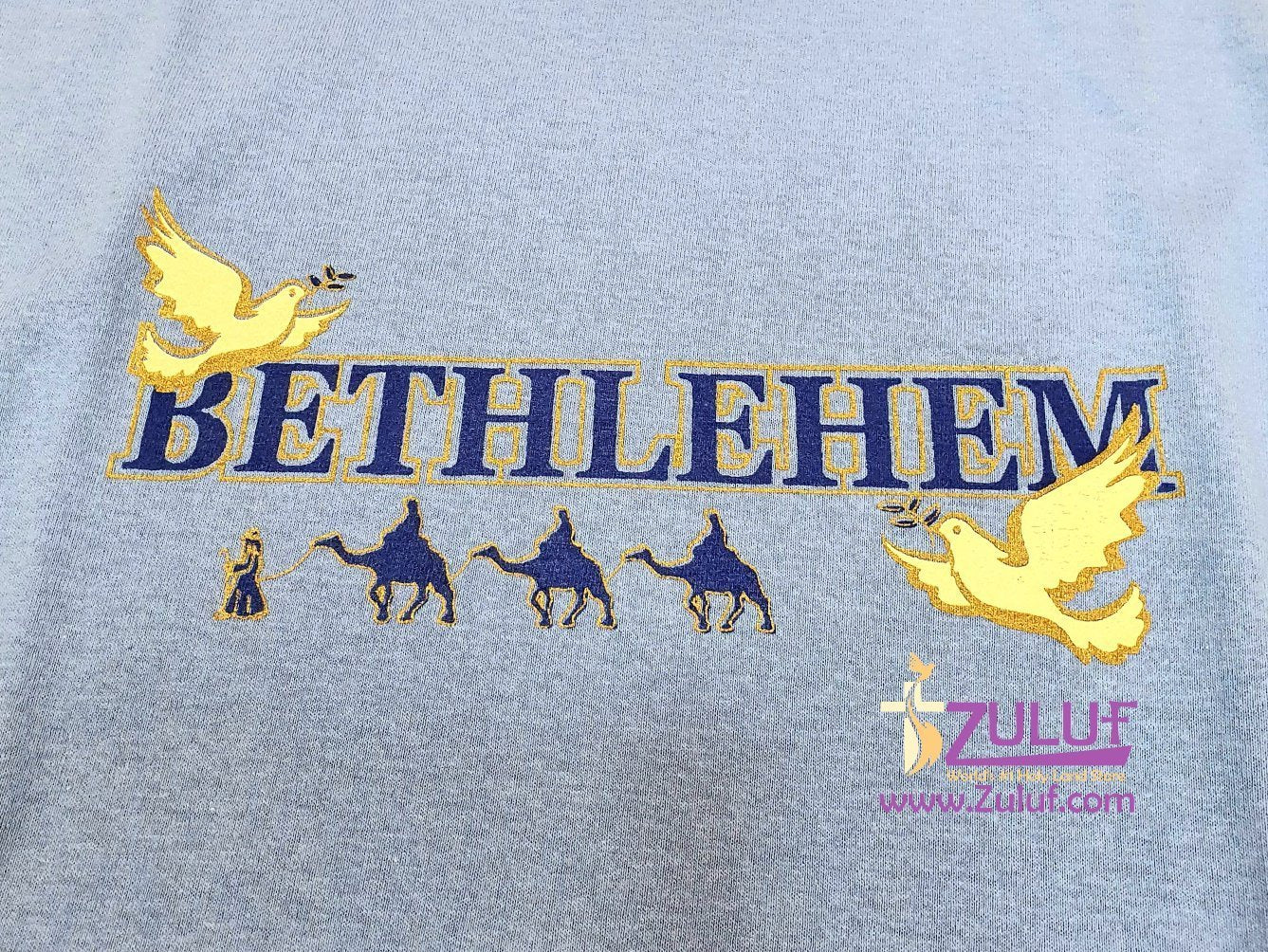 Bethlehem Dove camel Men T.shirt TSH011 - Zuluf