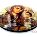 Bethlehem Mary Virgin And Jesus Christ Circle Magnet Mag103 - Zuluf