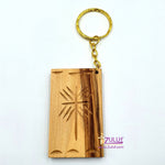 Bethlehem Olive wood hand made bible keychain KC213 - Zuluf