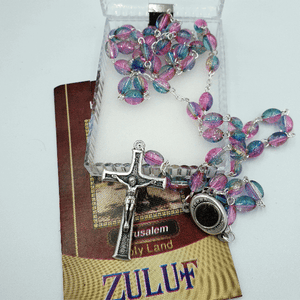 Bethlehem Rosary - Holy Soil Medal & Crucifix - ROS039 - Zuluf