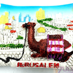 Camel Of Jerusalem Hand Made Magnets MAG097 - Zuluf