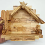Crafted in Bethlehem, this exquisite 5.3-inch Nativity scene captures the timeless beauty of the Holy Land - Zuluf