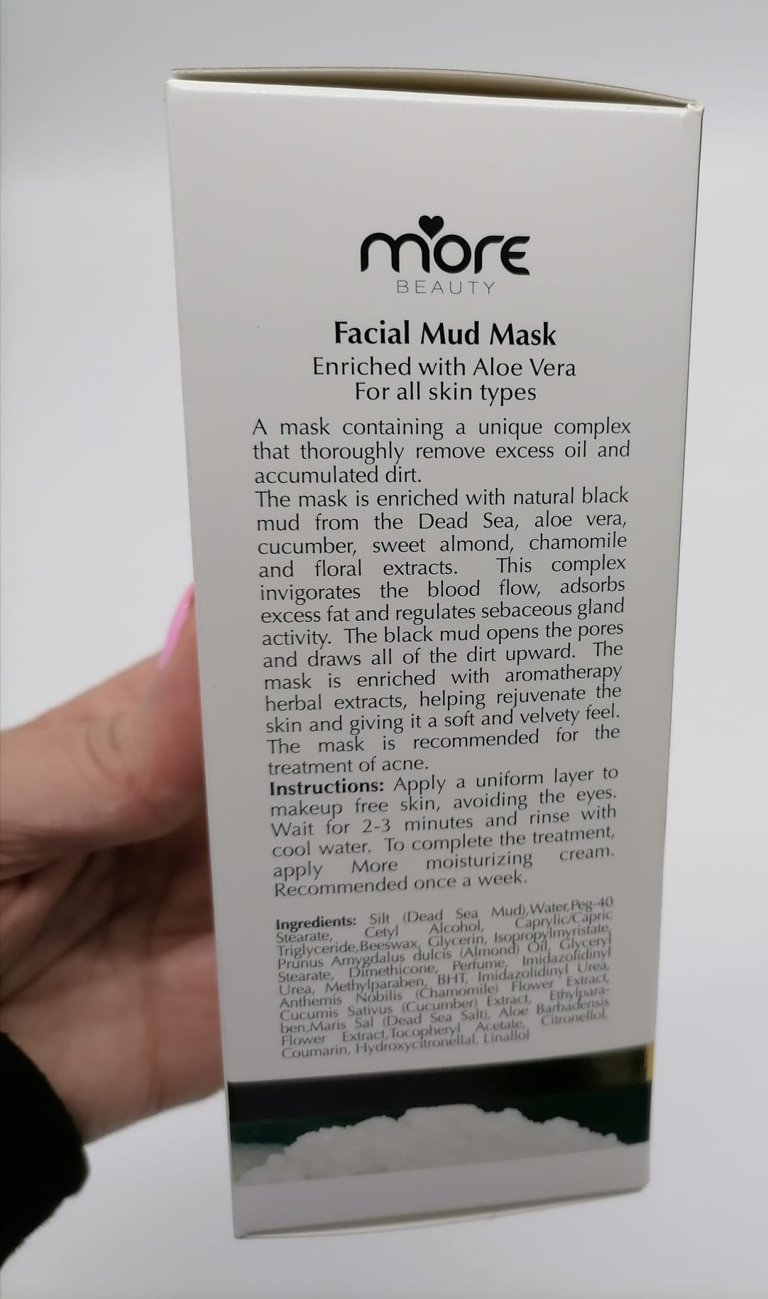 Dead Sea Anti Aging Mud Mask With Aloe Vera DS058 - Zuluf