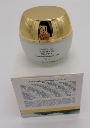 Dead Sea Anti-wrinkle Moisturizing Cream . SPF 25 DS060 - Zuluf