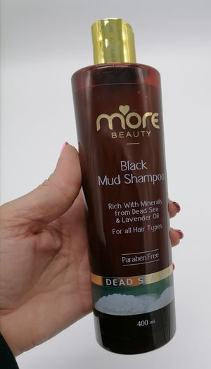 Dead Sea Black Mud Hair Shampoo DS107 - Zuluf