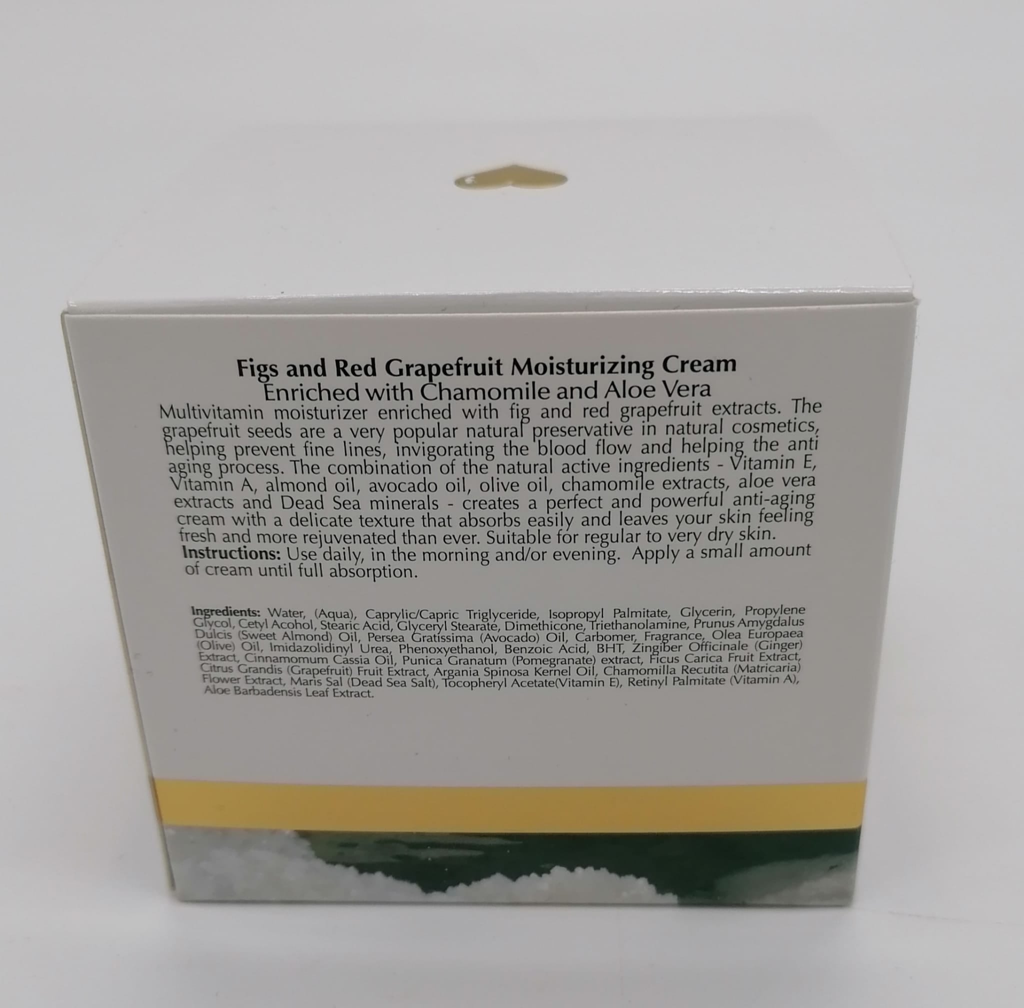 Dead Sea Figs & Red Grapefruit Moisturizing Cream DS083 - Zuluf