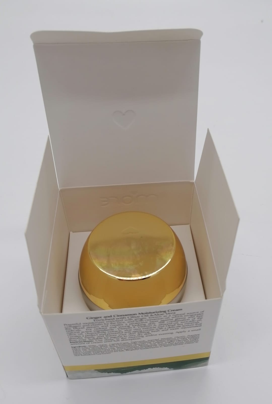 Dead Sea Ginger & Cinnamon Moisturizing Cream DS066 - Zuluf