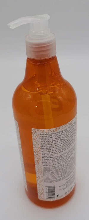 Dead Sea Liquid Moisturizing Soap Moroccan Argan Oil DS088 - Zuluf