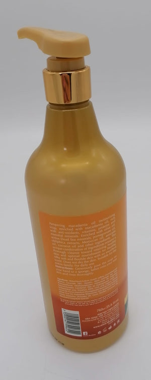 Dead Sea Macadamia Oil Liquid Moisturizing Soap DS90 - Zuluf