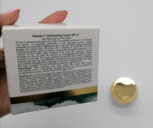 Dead Sea Moisturozing Cream With Vitamin C DS064 - Zuluf