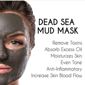 Dead Sea mud Mask - Pure-Anti Aging, Blackheads, Muscle/Joint Pain Relief Natural Dead Sea Mud Face Mask - DS001 - Zuluf