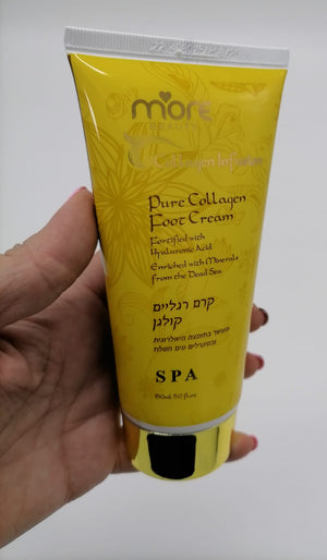 Dead Sea Pure Collagen Foot Cream DS052 - Zuluf