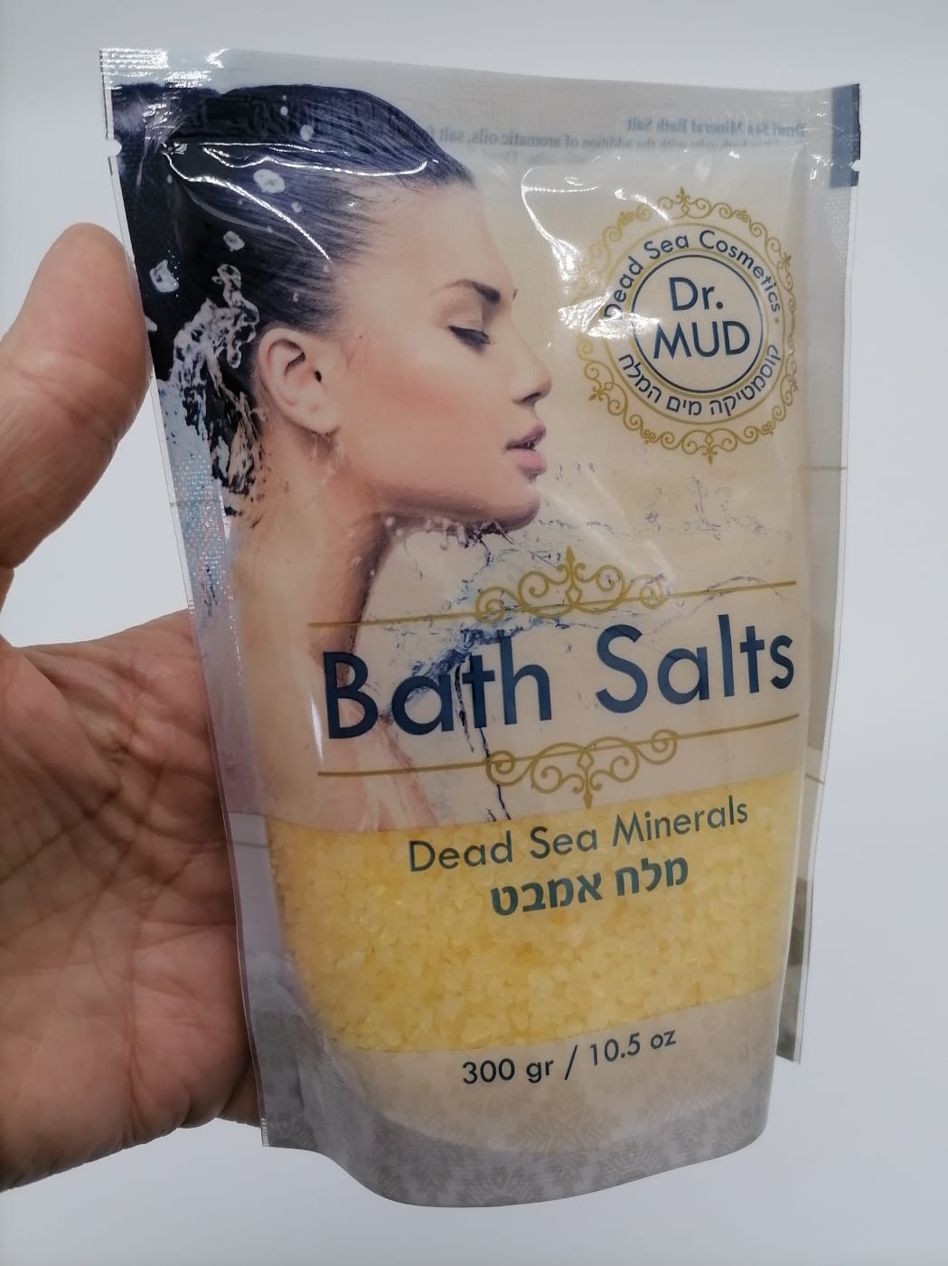 Dead Sea Yellow Bath Salt DS071 - Zuluf