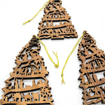 Discover Divine Elegance: Olive Wood Christian Ornaments - ORN212 - Zuluf
